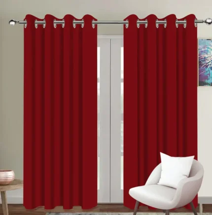 Cotton Long Door Curtains