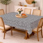 AKHVI Premium Quality Cotton Table Cloth – Soft & Long Lasting