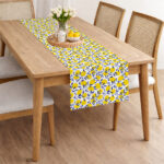 AKHVI Cotton Table Runner for Daily Use & Festive Decor