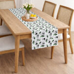 AKHVI Cotton Table Runner for Dining Table – Soft, Durable & Washable