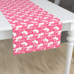 AKHVI Modern Printed Dining Table Runner | Multipurpose Table Decor Runner for Home & Kitchen