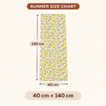 AKHVI Durable Cotton Table Runner for Long Lasting Use - Image 2
