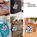 AKHVI Small Coin Pouch for Women | Zipper Mini Wallet for Coins & Cash Pack of 10 - Image 4