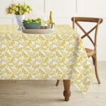 AKHVI Traditional Cotton Table Cloth for Festive Dining Setup