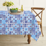 AKHVI Designer Cotton Table Cloth for Elegant Home Decor