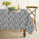 AKHVI Premium Cotton Table Cloth for Dining Table | Soft & Durable