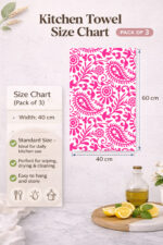 AKHVI Multipurpose Kitchen Towel Set – Durable Cleaning & Dish Wipe Cloth (3 pcs) - Image 3