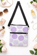 AKHVI Durable Sling Bag | Compact Crossbody Bag with Zipper Pack of 3 - Image 3