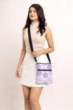 AKHVI Durable Sling Bag | Compact Crossbody Bag with Zipper Pack of 3